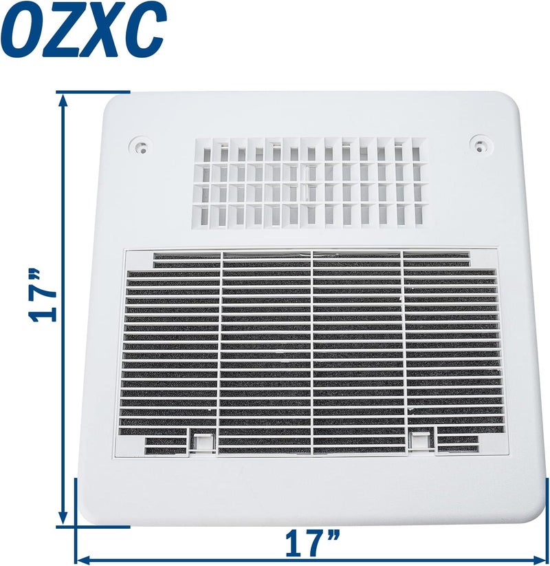 OZXC RV Roof AC Distribution Grille Cover, Air Conditioning Return Kit, Air Conditioner Quick-Cool Duct Exhaust Type Replace 3105935.047 Compatible with Camper Trailer - Image 3